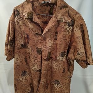 Liberty house vintage Hawaiian shirt. Hawai button